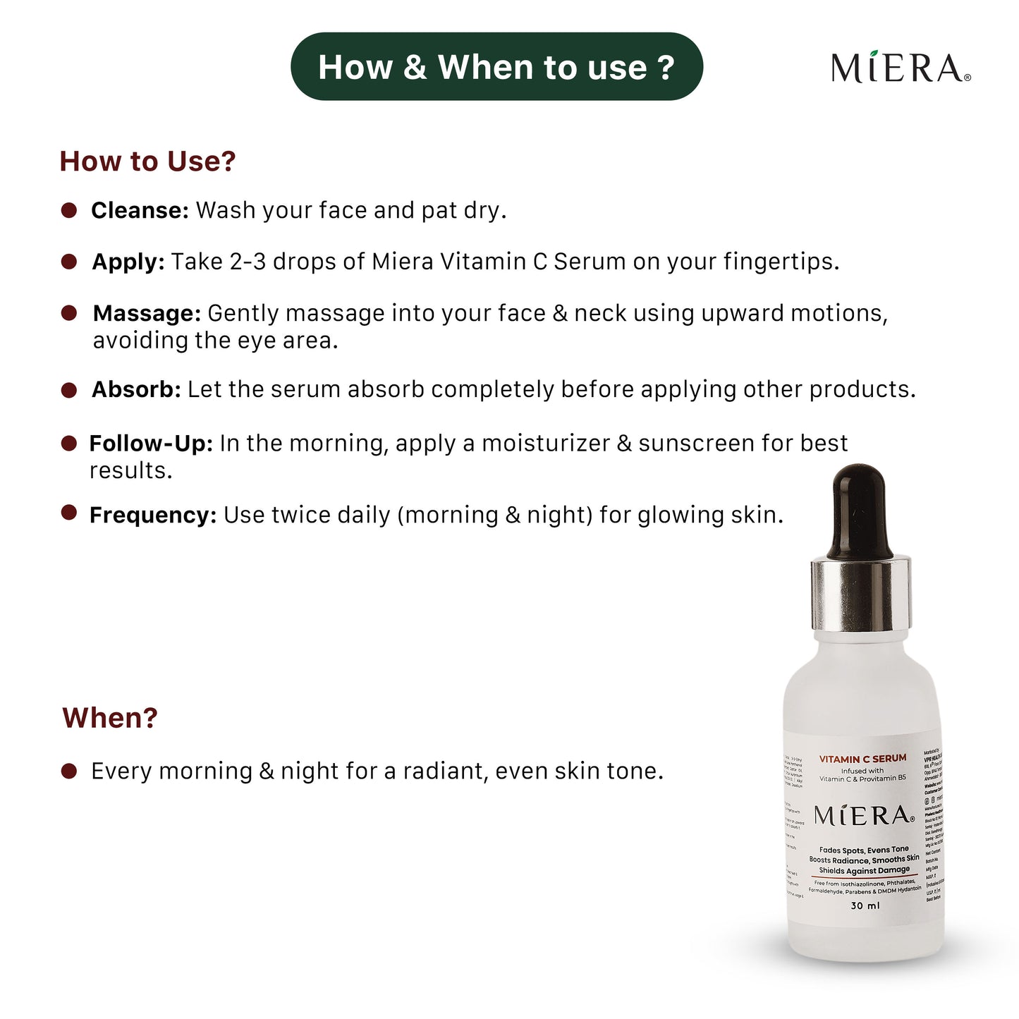 Vitamin C serum