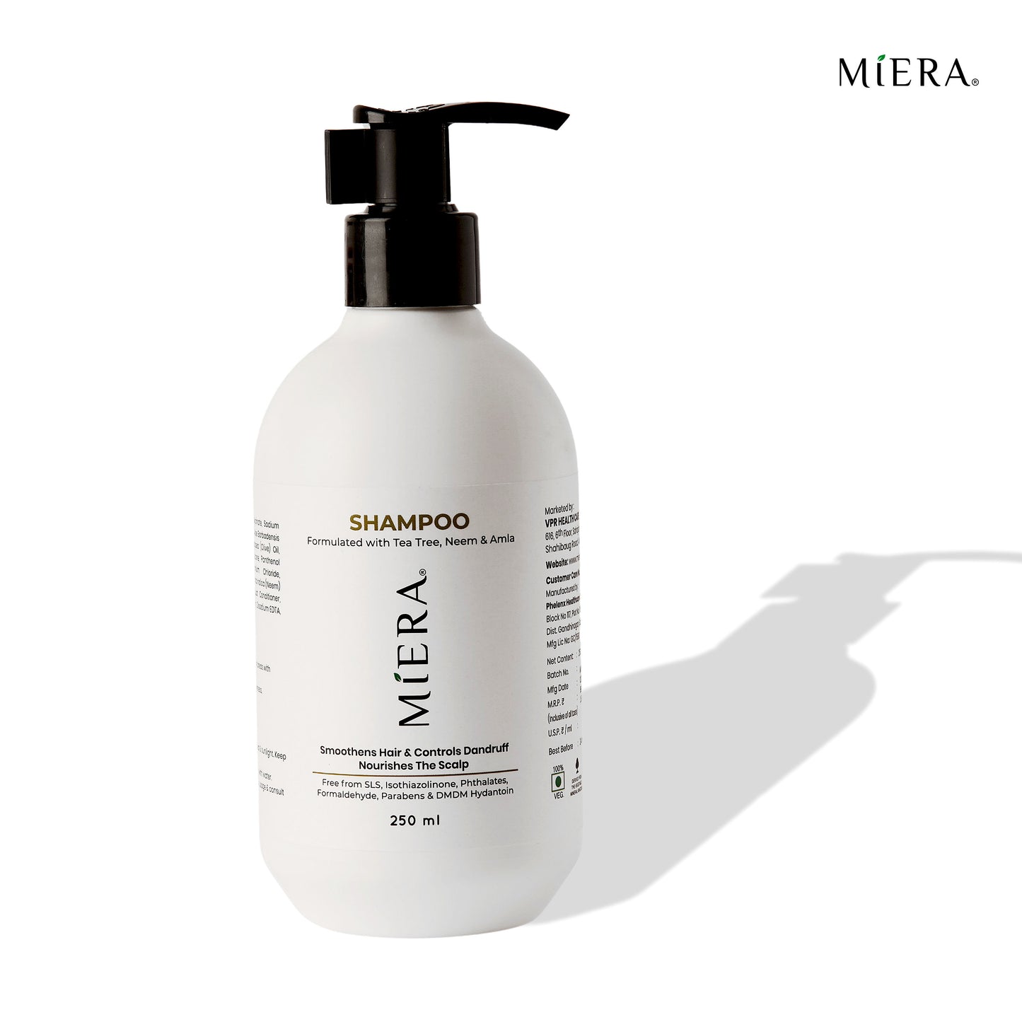 SHAMPOO – SMOOTHENING & ANTI DANDDRUFF