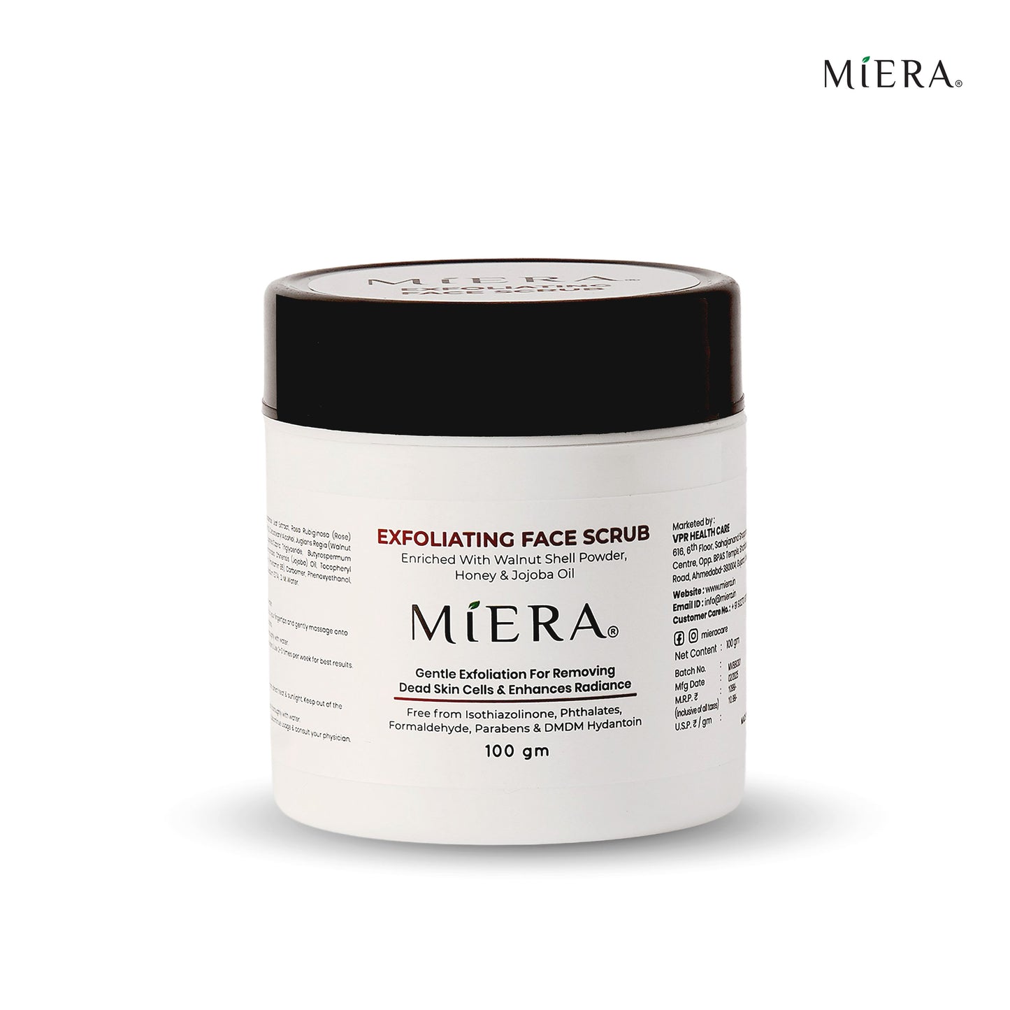 EXFOLIATING FACE SCRUB